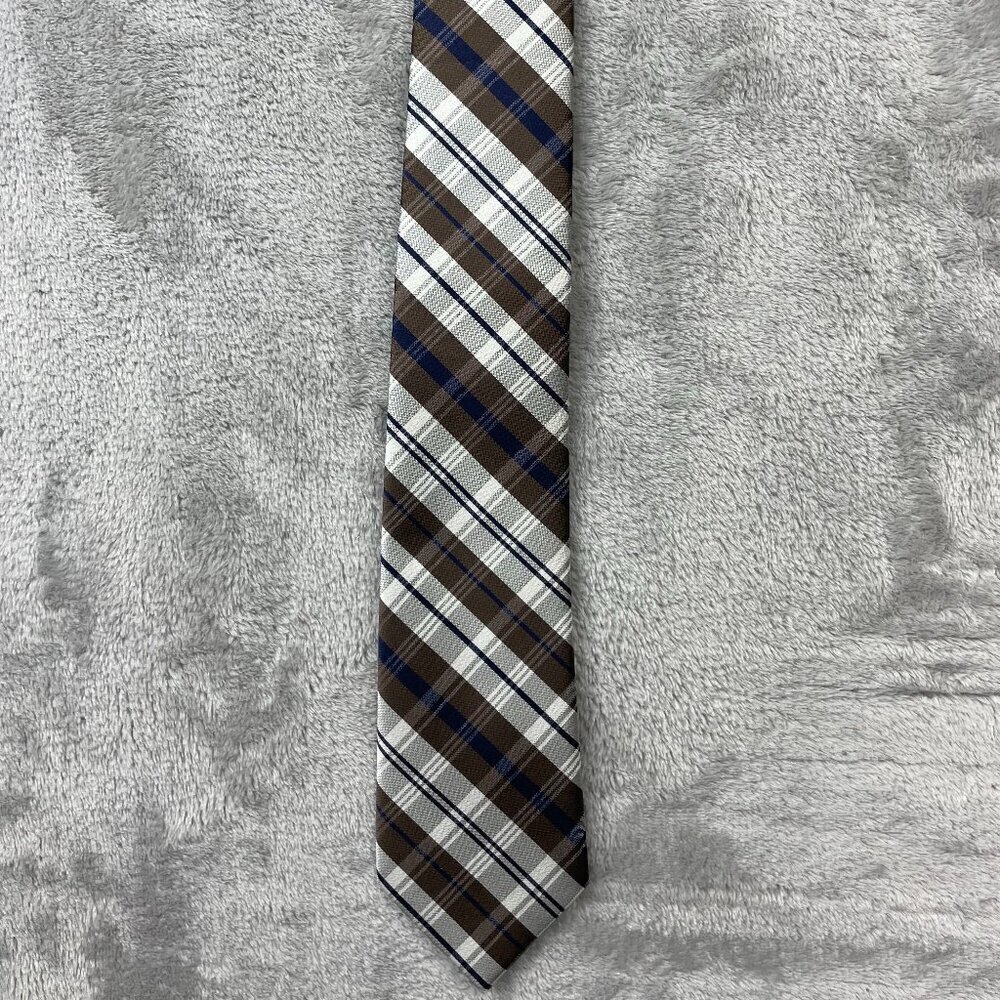 Haggar Men's Modern 100% Polyester Neck Tie